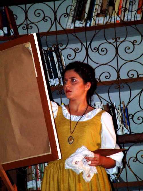 Carolina Gentili interpreta Artemisia Gentileschi